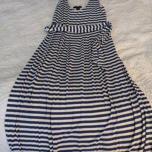 A Pea in the Pod Stripe Maxi Dress